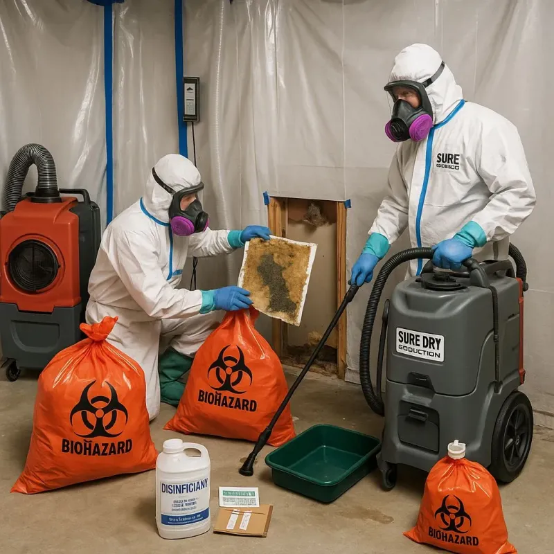 Contaminated Water Handling Protocols process in Colbert, OK
