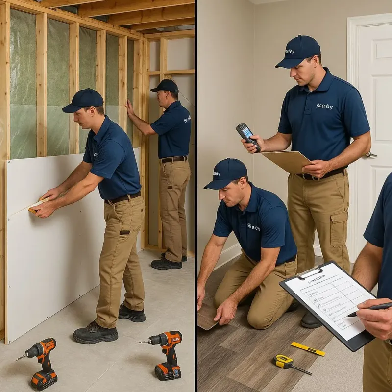 Repairs and Reconstruction process in Colbert, OK